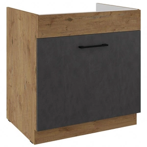 Kuchyňská dřezová skříňka Valico 80 ZL 1S BB odolná proti páře, teplu a rozlití vody