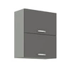 Závěsná kuchyňská skříňka Grey 60 GU-72 2F skříňka odolná vůči páře vysoké teplotě a rozlité tekutině