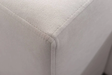 Rohová sedací souprava s funkcí spaní Kelly IV Indian pink left velvet pohodlná rohová sedací souprava nastavitelné opěrky hlavy boční čalouněné lištami