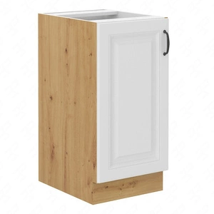 Kuchyňská skříňka s poličkou Scandi 40 D 1F BB skříňka odolná proti páře vysoké teplotě a rozlité tekutině