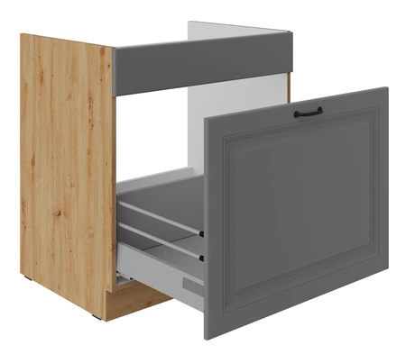 Kuchyňská dřezová skříňka se zásuvkou Kea 80 ZL 1S BB skříňka odolná vůči páře, teplu a rozlitým tekutinám