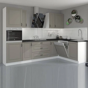 Rohová sestava kuchyňského nábytku Kastos 285x170 cm ideální pro interiéry ve skandinávském klasickém i moderním stylu