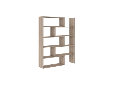 Knihovna Carl dub sonoma light ideální knihovna do kanceláře, pracovny nebo pokoje teenagera s možností rozšíření