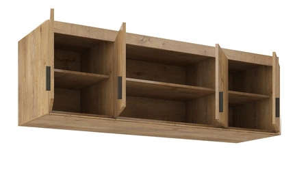 Šatní nástavec Rene 176 cm dub lefkas funkční skříň zvětšuje úložný prostor pro boty oblečení a doplňky