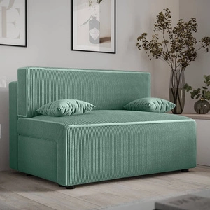 Rozkládací pohovka Brandon patina moderní design a široká funkčnost trojrozměrná tkanina s výraznými pruhy