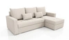 Rohová sedací souprava s funkcí spaní Fasti Bis světle béžová univerzální rohová sedací souprava s kontejnerem na lůžkoviny záruka nejvyššího komfortu