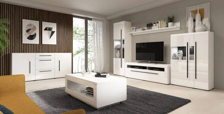 Witryna Tulsa nietuzinkowe i praktyczne rozwiązanie idealna do wnętrz w stylu nowoczesnym i klasycznym