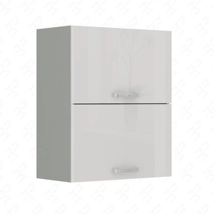 Závěsná kuchyňská skříňka Bianka 60 GU-72 2F skříňka odolná proti páře vysoké teplotě a rozlité tekutině