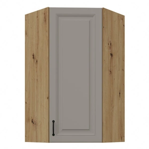 Závěsná rohová kuchyňská skříňka Delos 60x60 GN-108 1F skříň odolná proti páře vysoké teplotě a rozlité kapalině