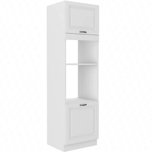 Kuchyňský příspěvek Snow 60 DPM-210 2F skříňka pro vestavnou mikrovlnnou troubu a troubu odolná proti páře vysoké teplotě a rozlitým tekutinám