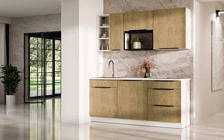 Cremona 60 GU-36 1F okapová skříňka kovová hrana rukojeť skříňka odolná proti vlhkosti a poškození