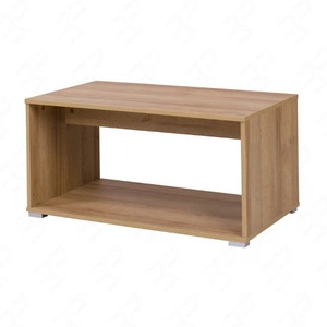 Jednoduchý dubový konferenční stolek Riviera funkční kus nábytku do pokoje pro mladé, obývacího pokoje nebo kanceláře