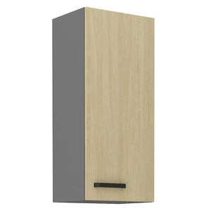 Kuchyňská nástěnná skříňka Chevron 40 G-90 1F s dekorativním dekorem rybí kosti Skříňka odolná proti vlhkosti a poškození