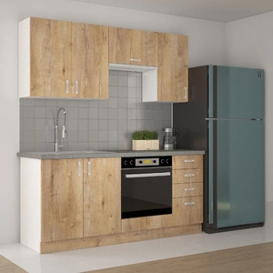 Sada kuchyňského nábytku Lento 180 cm jedinečný styl skříněk bude ladit s interiérem každé kuchyně