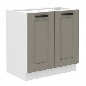 Kuchyňská skříňka pod dřez Ponza 80 ZL 2F BB skříňka odolná proti rozlití páry a teplu