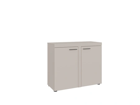 Komoda Rene 97 cm béžová písková minimalistický design klasický tvar ideální komoda do obývacího pokoje nebo obývacího pokoje