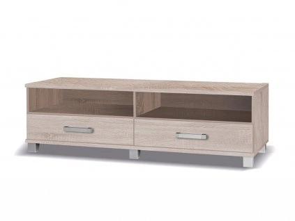 RTV Maximus 150 cm světlý dub sonoma skříňka se zásuvkami moderní design a zásuvky na válečkových pojezdech