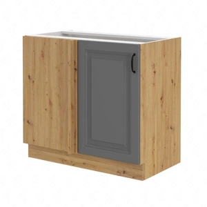 Přídavná rohová kuchyňská linka Kea 105 ND 1F BB levá skříň odolná proti páře vysoké teplotě a rozlité kapalině