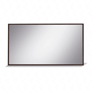 Zrcadlo Maximus 100x50 cm kaštan wenge moderní a funkční dekorativní zrcadlo