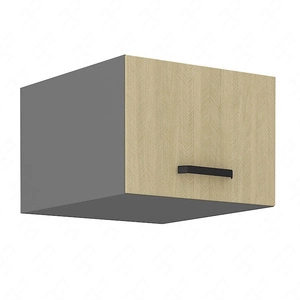 Chevron 50 NAGU-36 1F nástěnná skříňka s dekorativním dekorem rybí kosti kuchyňská skříňka odolná vůči páře vysoké teplotě a rozlití tekutin