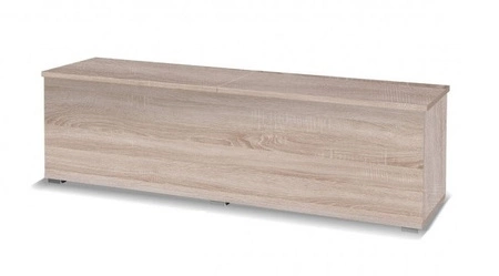 Ložní skříň Maximus 157 cm dub sonoma světlý moderní design zvedací klapky na válcích lemování zakončené speciální dýhou