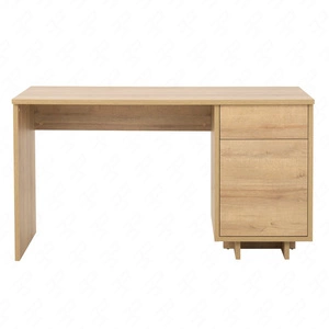 Psací stůl Noma 138 cm dub riviera elegantní design jednoduchá forma nábytku zapadající do každého interiéru čela stolu se systémem push to open