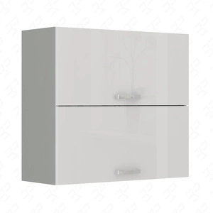 Závěsná kuchyňská skříňka Bianka 80 GU-72 2F skříňka odolná proti páře vysoké teplotě a rozlité tekutině