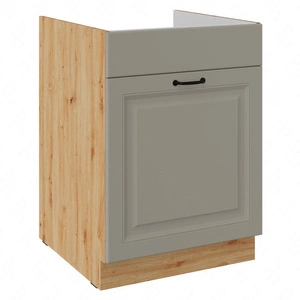 Kuchyňská dřezová skříňka se zásuvkou Delos 60 ZL 1S BB skříňka odolná vůči páře, teplu a rozlitým tekutinám