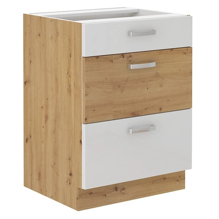 Sada kuchyňského nábytku Alpine 260 cm Skříňky vypadají skvěle v klasických i moderních interiérech