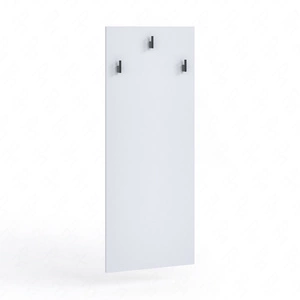 Nástěnný věšák Olier bílý moderní a elegantní design funkční doplněk do předsíně jednoduchý design