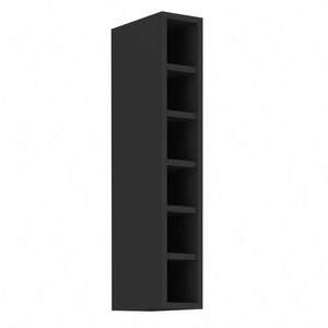 Kuchyňská nástěnná skříňka 15 G-90 OTW černá skříňka odolná vůči páře, vysoké teplotě a rozlitým tekutinám