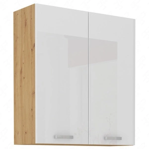 Kuchyňská nástěnná skříňka Alpine 80 G-90 2F odolná proti páře, rozlití a teplu