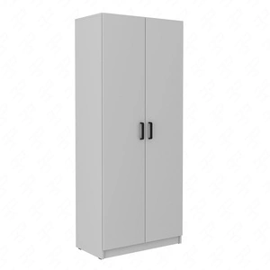 Skříň Makana 80 cm světle šedý funkční kus nábytku do pokoje pro mládež nebo do kanceláře