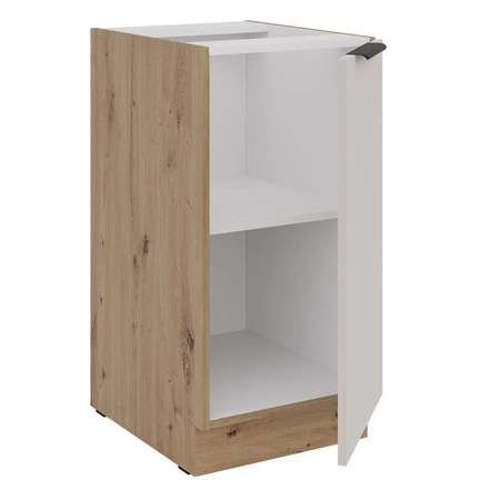 Sada kuchyňského nábytku Soela 330 cm elegantní kuchyňské skříňky v jemných a přírodních barvách úchyty s kovovými hranami