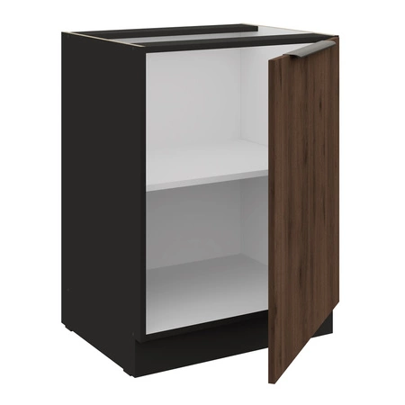 Sada kuchyňského nábytku Tarraco / Brianza 300 cm kovové hrany úchytek skříňky vypadají skvěle v moderních interiérech