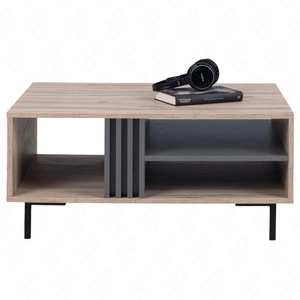 Konferenční stolek Estan dub světlý dub / antracit moderní design deska odolná proti polití