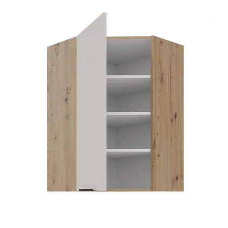 Soela 60x60 GN-90 1F rohová kuchyňská nástěnná skříňka kovová hrana rukojeť skříňka odolná proti vlhkosti a poškození