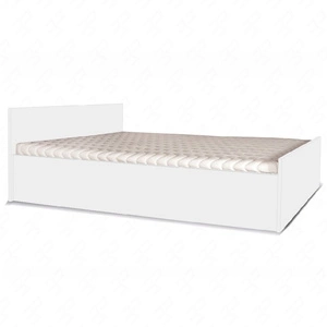Postel Maximus 160x200 cm bílá funkční kus nábytku do ložnice nebo pokoje pro mládež