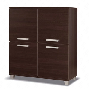 Komoda Maximus 100 cm Komoda wenge Moderní designový nábytek Komoda s hranami zakončenými speciální dýhou ABS