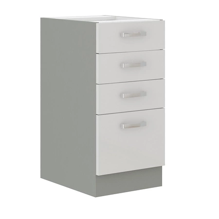 Sada kuchyňského nábytku Bianka 260 cm lesklá čela jedinečný styl skříněk bude ladit s interiérem každé kuchyně