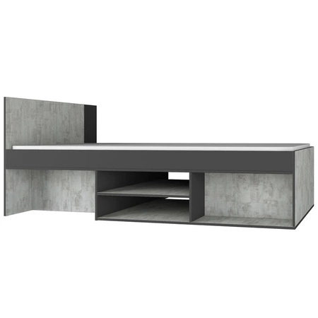 Nano 1 graphite / enigma dětská nábytková sestava ideální do pokoje pro mládež v módním stylu