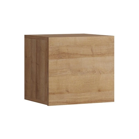 Nábytková sestava Apulia XXI bílá / zlatý dub výjimečně stylová nástěnná skříňka do obývacího pokoje jednoduché jednotky hodící se do každého interiéru