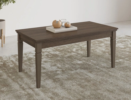 Konferenční stolek Evora 110 cm dub dunin potěší milovníky výrazných interiérů vizuálně atraktivním a funkčním vzhledem