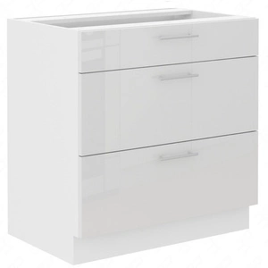 Lumia 80 D 3S BB stojící kuchyňská skříňka se zásuvkami, odolná proti rozlití a teplu