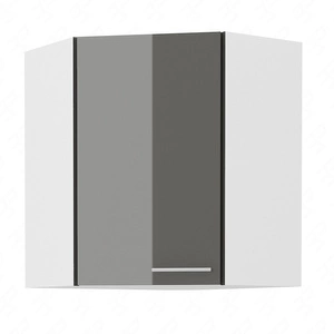 Milo 60x60 GN-72 1F rohová kuchyňská nástěnná skříňka odolná vůči páře, teplu a rozlitým tekutinám