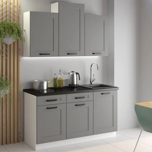 Sada kuchyňského nábytku Avola 150 cm skříňky vypadají skvěle v moderních i klasických interiérech