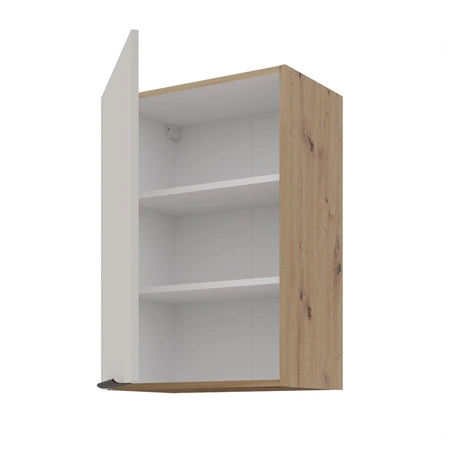 Sada kuchyňského nábytku Soela 330 cm elegantní kuchyňské skříňky v jemných a přírodních barvách úchyty s kovovými hranami