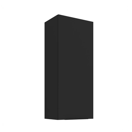 Kuchyňská nástěnná skříňka Black 45 G-108 1F kovová hrana rukojeti odolná proti vlhkosti a poškození skříňky