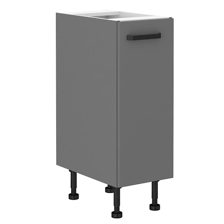 Rohová kuchyňská sestava nábytku Verdi 250x280 cm kuchyňský nábytek odolný proti vlhkosti páře a poškození kovové úchytky