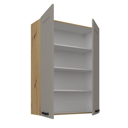 Závěsná kuchyňská skříňka Linosa 80 G-108 2F odolná vůči páře, rozlitým tekutinám a teplu